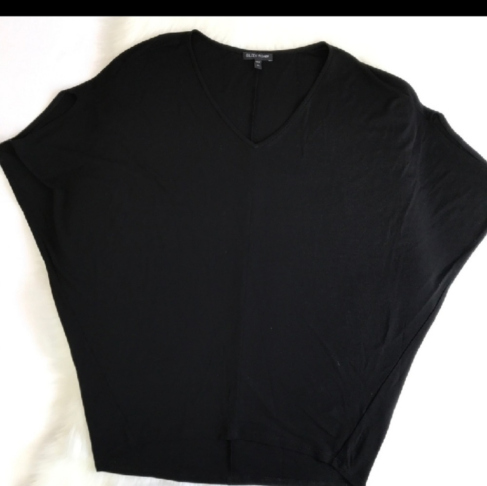 Eileen Fisher dolman silk top